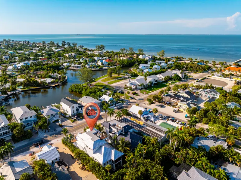 Three blocks from the beach